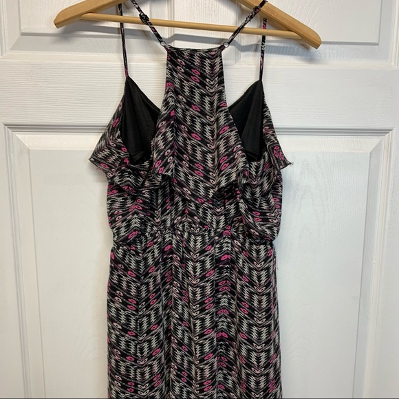 Dynamite Black & Pink Patterned Dress - Picture 5 of 5